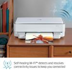 HP Envy 6055 Wireless All-in-One Printer | Mobile Print, Scan & Copy (5SE16A) (Renewed)