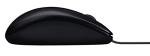 Logitech Wired Mouse M90 Black USB
