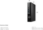 Dell OptiPlex 7010 Micro Form Factor Desktop, Intel Core i5-13500T (14 Core up to 4.6 GHz), Intel UHD Graphics, 16GB DDR4 RAM, 512GB SSD, Windows 11 Pro (Renewed)