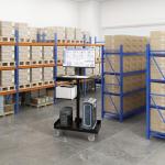 Natwind Mobile Workstation Cart with Monitor Mount, Height Adjustable Rolling Computer Desk with Cable Management Tidy, Heavy-Duty Standing Desk with CPU Holder for Office, School, Medical, Workshop