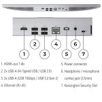 Lenovo 24 All-in-One Desktop Computer, Intel i3-N305 8-Core Processor, 16GB DDR4, 1TB PCIe SSD, 23.8" FHD AIO for Home Office, WiFi 6, Bluetooth 5.2, Black, Windows 11 Home