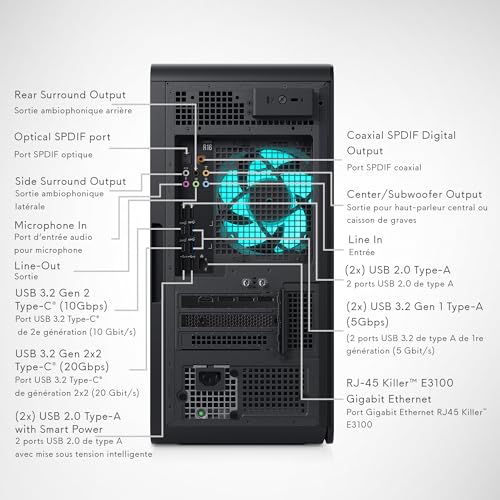 Alienware Aurora R16 Gaming Desktop - i9, RTX 4070