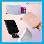 HP Sprocket Portable 2x3 Instant Photo Printer (Luna Pearl) Print Pictures on Zink Sticky-Backed Paper from Your iOS & Android Device.