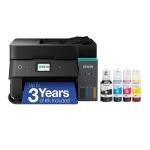 Epson EcoTank ET-4950 Wireless All-in-One Color Supertank Printer with up to 3 Years of Ink Refillable Tanks, Perfect for Home, 18 PPM, 2.4" Colorful Touchscreen, Auto Document Feeder - Black