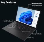 Lenovo ThinkPad T14 G6 AI Business Laptop 14" FHD+ Display, Intel Ultra 5 225U, 16GB DDR5 RAM, 512GB SSD, 5MP FHD Webcam, Fingerprint, Backlit KB, Wi-Fi 6E, 2 Thunderbolt 4 - Black