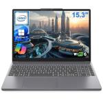 Lenovo 15.3" FHD+ Laptop Computer, Intel 8-Core i5-13420H, 16GB DDR4 RAM, 512GB PCIe SSD, WiFi 6, Bluetooth 5.2, HDMI, Type-C, Copilot Key, Windows 11 Home, Slate
