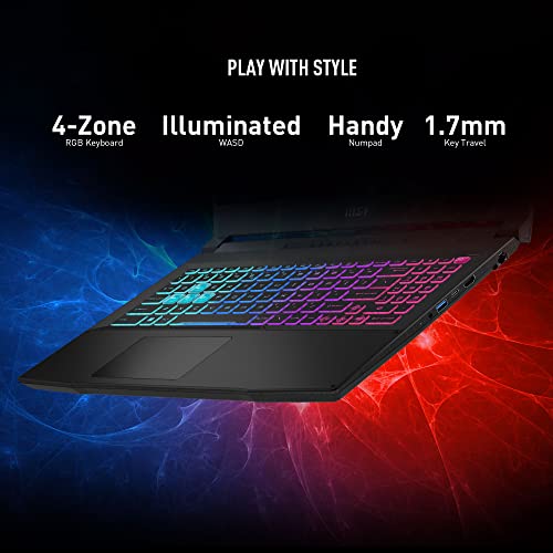 MSI Katana 17 Gaming Laptop with Intel i7 & RTX 4060
