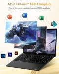NIMO 15.6" FHD Business Laptop, AMD Ryzen 7 PRO 6850U, 32GB LPDDR5 1TB SSD, Radeon 680M Graphics, (Beat i7-1360P Up to 4.7GHz) 100W PD, Win 11 2Y Warranty Backlit Keyboard for Creative & Gaming