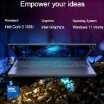 Lenovo IdeaPad Slim 3 X Touchscreen Laptop (15.3" FHD+, Snapdragon X (> i7-1355U), 16GB 8448MT/s, 512GB SSD) AI Copilot+ PC for Business, Fingerprint, Backlit, Wi-Fi 7, 22-Hr Battery Life, Win 11 Home