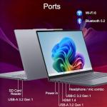 Lenovo IdeaPad Slim 3 X Touchscreen Laptop (15.3" FHD+, Snapdragon X (> i7-1355U), 16GB 8448MT/s, 512GB SSD) AI Copilot+ PC for Business, Fingerprint, Backlit, Wi-Fi 7, 22-Hr Battery Life, Win 11 Home