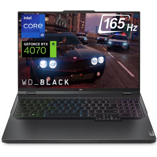 Lenovo Legion 16" Gaming Laptop, Intel i9, RTX 4070