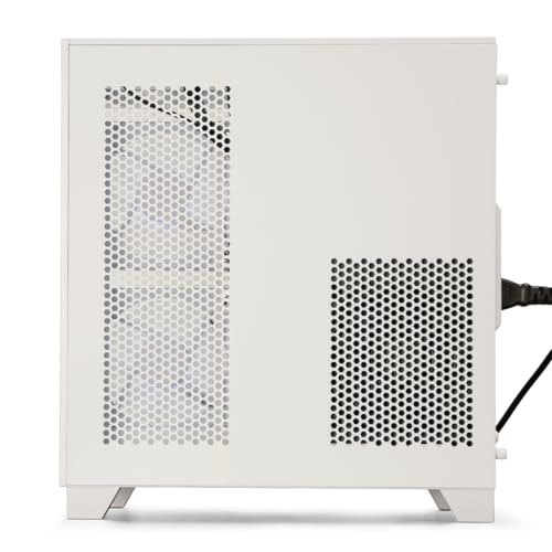 WIWB Prebuilt Gaming PC Desktop | Ryzen 5 6Cores 3.6G Up to 4.1G | RX 560 4G Graphics Card | 16G DDR4 RAM | 512G SSD | Wi-Fi 6 | Tower Computer White