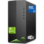 HP Desktop Computers Tower PC, Intel 8-Core i7-11700F, 32GB DDR4 RAM, 1TB PCIe SSD, GeForce GT 610 2GB, WiFi 6 & Bluetooth, HDMI, RJ-45, Keyboard & Mouse, Windows 11 Home, Jet Black