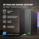 HP Desktop Computers Tower PC, Intel 8-Core i7-11700F, 32GB DDR4 RAM, 1TB PCIe SSD, GeForce GT 610 2GB, WiFi 6 & Bluetooth, HDMI, RJ-45, Keyboard & Mouse, Windows 11 Home, Jet Black