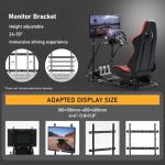 Dardoo G923 Racing Simulator Cockpit with Monitor Frame