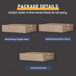 Dardoo G923 Racing Simulator Cockpit with Monitor Frame