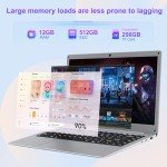 Jumper 14" Laptop, 12GB RAM, 512GB SSD