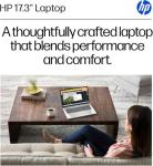 HP 17.3" Touchscreen Business Laptop, AMD Ryzen 5 Processor (Beats Intel i7-1355U), 16GB DDR5 RAM, 1TB Storage(512GB SSD & 500GB External), USB-C, Wi-Fi 6, Windows 11 Pro + Copilot, Earphone Jack