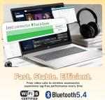 HP 17.3" Touchscreen Business Laptop, AMD Ryzen 5 Processor (Beats Intel i7-1355U), 16GB DDR5 RAM, 1TB Storage(512GB SSD & 500GB External), USB-C, Wi-Fi 6, Windows 11 Pro + Copilot, Earphone Jack