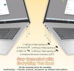 HP 17.3" Touchscreen Business Laptop, AMD Ryzen 5 Processor (Beats Intel i7-1355U), 16GB DDR5 RAM, 1TB Storage(512GB SSD & 500GB External), USB-C, Wi-Fi 6, Windows 11 Pro + Copilot, Earphone Jack