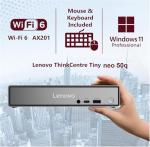 Lenovo ThinkCentre neo 50q Gen 4 Tiny Business Desktop (Intel 8-Core i5-13420H (> i7-1255U), 32GB DDR4 RAM, 1TB SSD, UHD Graphics) MFF, Mini PC, DisplayPort, Ethernet, HDMI, Wi-Fi 6, Win 11 Pro