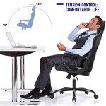 Ergonomic High-Back Gaming Chair with Lumbar Support