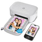 HP Sprocket Studio Plus 4x6 Wireless Instant Photo Printer, 10 Sheets + Cartridge, Wi-Fi, Premium Dye Sublimation, Compact Home Use, Prints Vibrant Color Pictures, Editing App for Creative Photos