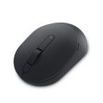 Dell Mobile Wireless Mouse - MS3320W, Wireless - 2.4 GHz, Bluetooth 5.0, Optical LED, Mechanical Scroll, 1600 DPI, 3-Buttons - Black