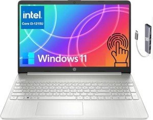 HP 15.6" Touchscreen Laptop with Intel Core i3