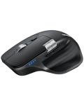 TECKNET Wireless Mouse, Bluetooth Mouse (BT5.3/5.0 & 2.4G) Rechargeable Ergonomic Optical Mouse with 6 Adjustable DPI, Side Scroll, Quiet Clicks, USB A Receiver, 7 Buttons, Wide Compatibility - Black
