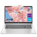 HP 17.3" Laptop, HD+ Touchscreen, Intel Quad-Core N200 Processor, 16GB RAM, 1TB SSD, Numeric Keypad, Webcam, HDMI, Wi-Fi 6, Bluetooth, Windows 11 Home, Silver
