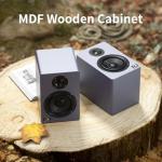 IBALL·BOX 60W Computer Speakers for Desktop PC, DSP, Bluetooth 5.3, 24-Bit Optical, USB-C, AUX, Silk-Dome Tweeter, Carbon-Fiber Driver, Desk Speakers for Laptop/Mac/Monitor, Slate Blue