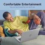 HP 17.3" Laptop, HD+ Touchscreen, Intel Quad-Core N200 Processor, 16GB RAM, 1TB SSD, Numeric Keypad, Webcam, HDMI, Wi-Fi 6, Bluetooth, Windows 11 Home, Silver