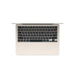 Apple 2025 MacBook Air 13-inch Laptop with M4 chip: Built for Apple Intelligence, 13.6-inch Liquid Retina Display, 16GB Unified Memory, 512GB SSD Storage, 12MP Center Stage Camera, Touch ID; Starlight