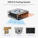 Beelink SEi13 Pro Mini PC, Intel Core i9 13900HK (up to 5.4GHz) 14C/20T, Mini Computer 32GB LPDDR5X 1TB PCIe4.0 SSD, Triple Display HDMI&DP/USB-C 10Gbps/WiFi6/BT5.2/Built-in PSU/Speakers/Microphone