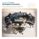 Eureka Ergonomic 180x76 cm Gaming Desk