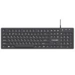 MIKUSO Wired Russian USB Keyboard with Cyrillic Letters English ЙЦУКЕН Layout- Full Size Design with Number Pad,Suitable for Russian Translation, Self-Study, Academic Research,Non Worn Characters