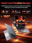 Rumtuk 15.6" FHD Laptop, AMD Ryzen 5 3500U (Up to 3.7GHz), AMD Radeon Graphics,16GB RAM 512GB NVMe SSD Laptop Computer with Backlit KB, Fingerprint Reader, Webcam Privacy Shutter, Adjustable Touchpad