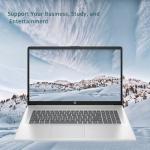 HP 17.3" Laptop, Full HD (1920 * 1080) Display, AMD Ryzen 5 Processor (Beats i7-11370H), 16GB RAM, 512GB SSD, Windows 11 Home, Webcam, Wi-Fi, Bluetooth, Natural Silver, Alpacatec Accessory