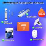 HP 2025 New 17 Inch Touchscreen Laptop,17.3" HD+ Anti Glare Display, AMD Ryzen 5 7430U, AMD Radeon Graphics, 16 GB RAM, 1 TB SSD, Copilot-AI, Wi-Fi 6, Windows 11 Pro, w/Accessories