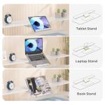 COMHOMA Electric Standing Desk with Drawers, 48 x 24'' Sit Stand up Desk with Monitor Stand, Laptop Stand, Height Adjustable Ergonomic Home Office Computer Desk with Memory Preset Controller