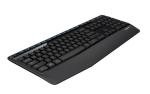 Logitech K345 Wireless Keyboard - Full-Sized Keyboard with Palm Rest, 2.4 GHz Wireless USB Receiver - for PC, Laptop, Pack of 4