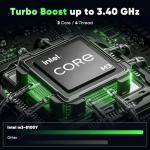 Tylvx 18.5" FHD Laptop Computer, 24GB RAM 1TB SSD, Dual-Core m3-8100Y up to 3.4GHz, HDMI,RJ45,Large Screen Win11 Laptop for Student, Home Business, Multitasking & Entertainment