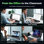 Tylvx 18.5" FHD Laptop Computer, 24GB RAM 1TB SSD, Dual-Core m3-8100Y up to 3.4GHz, HDMI,RJ45,Large Screen Win11 Laptop for Student, Home Business, Multitasking & Entertainment