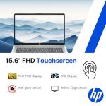 HP 15.6" FHD Touchscreen Business Laptop • 2026 Edition • AMD Ryzen 5 7520U • 8GB DDR5 • 128GB PCIe SSD • Copilot AI • Wi-Fi 6 • Numeric Keypad • Windows 11 • w/o Mouse