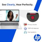 HP 15.6" FHD Touchscreen Business Laptop • 2026 Edition • AMD Ryzen 5 7520U • 8GB DDR5 • 128GB PCIe SSD • Copilot AI • Wi-Fi 6 • Numeric Keypad • Windows 11 • w/o Mouse