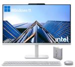 Lenovo 24" FHD All-in-One Desktop Computer for Home & Office, Intel Processor, 16GB RAM, 500GB External + 128GB PCIe, Business AIO, Vent-Hear, HDMI, Bluetooth 5.2, Wireless Keyboard & Mouse, Win 11