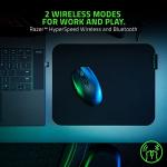 Razer Orochi V2 Mobile Wireless Gaming Mouse: Ultra Lightweight - 2 Wireless Modes - Up to 950hrs Battery Life - Mechanical Mouse Switches - 5G Advanced 18K DPI Optical Sensor - Classic Black