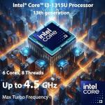 ASUS VivoBook Laptop 2026 Edition | Intel 13th Gen 6-Core Processor Up to 4.5GHz (Beat i7-1195G7) | 16GB RAM | 256GB PCIe SSD | 14" FHD Display | Bluetooth | HDMI | Thin & Light | Win 11 w/o Mouse