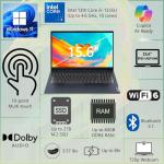 Lenovo 15.6" Touchscreen Laptop Computer, Intel 10-Core i5-1335U, 24GB RAM, 1TB PCIe SSD, Lifetime Office 365, WiFi 6, Type-C HUB, Fast Charge, Windows 11 Home, 2026 Edition for Business & Student